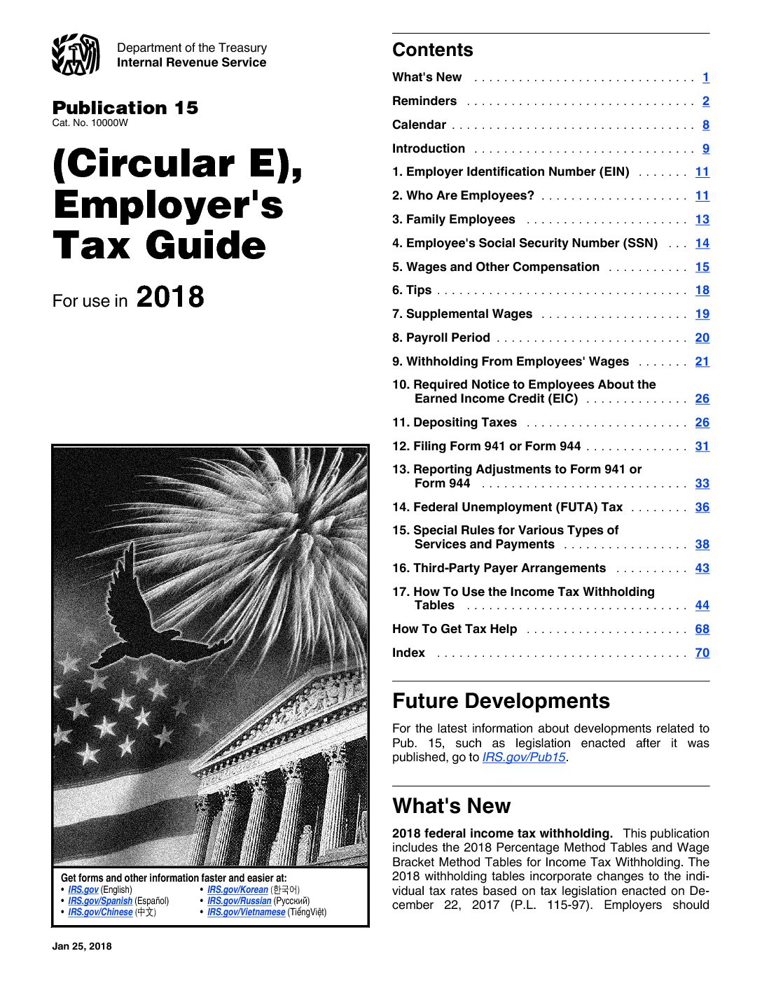 List Of Irs Forms And Publications